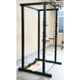 thumbnail image 3 of BalanceFrom 1000lb Capacity Power Rack with Lat Pull-down Exercise Power Cages, Metal Black, 3 of 6