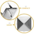 thumbnail image 3 of USHOBE 100Ud Remaches Cuadrangulares De Hierro Plata Para Adornos En Prendas Y Artículos DIY, 3 of 7