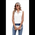 thumbnail image 4 of Camisetas Sin Mangas con Cremallera para Mujer, Color , Talla L, 4 of 10