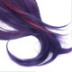 thumbnail image 4 of Women Long Straight Wig Blue Purple Highlight Color Hair Bangs Simulation False Hair Wigs for Cosplay, 4 of 5