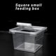 thumbnail image 5 of Methold 10 Uds. Caja de alimentación transparente para reptiles, contenedor ligero transpirable para insectos, casa para incubar mascotas, jaula Terrarios, 5 of 6