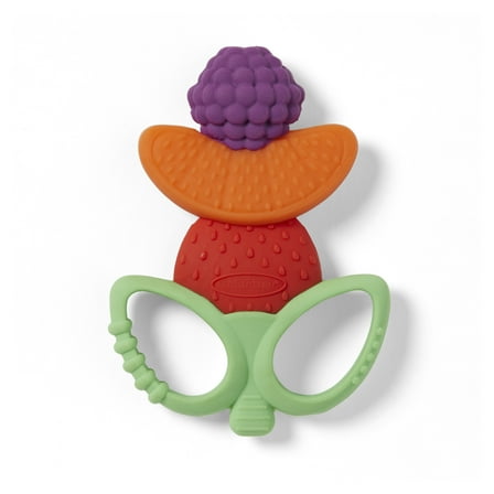 Infantino Lil' Nibbles Textured Baby Teething Toy, 6-12 Months, Multicolor Fruit Kabob