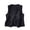 Navy, variant on Embroidered Sleeveless Cardigan For Women, V Neck Summer Duster With Pocket, Solid Color Lightweight Shrug, Trendy Womens Tops Navy XL
