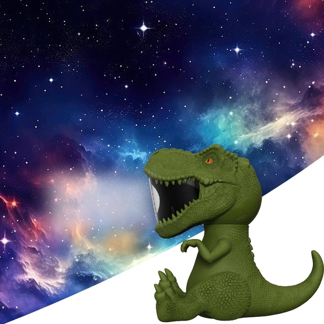 Proyector de estrellas Yinane con forma de dinosaurio 8 efectos de proyección 12 x 18 x 17,5 cm multifuncional