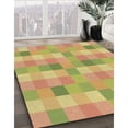 thumbnail image 3 of Ahgly Company Machine Washable Indoor Rectangle Transitional Golden Brown Yellow Area Rugs, 8' x 12', 3 of 7
