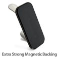thumbnail image 4 of Gancho doble magnético para abrigos Officemate Magnet Plus negro y blanco, 4 of 7