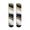 Black Marble Pattern, variant on Blue Marble Pattern Men's Mid-calf Crew Socks, Running Sports Socks with Reinforced Heel & Toe, Soft Stretchy Gifts Ideas for Holiday Birthday Gifts