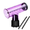 thumbnail image 1 of Brosses Ventilateurs, Sèche-Cheveux à Boucles d'Air, Diffuseur de Rouleau à Rouleau, Diffuseur de Boucles d'Air avec 2 Bâtons de Boucles (Violet), 1 of 8