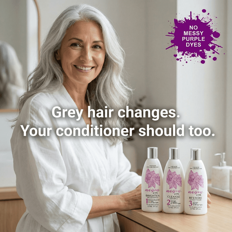 Maison 276 Restore Conditioner for Silver, Gray, Blonde Hair