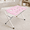 Pink, variant on Detachable Pet Grooming Bed, 23.62 in Stainless Steel Elevated Hammock with Polyester Fabric for Small Dogs and Cats, Bathing, Nail Trimming and Grooming Gray