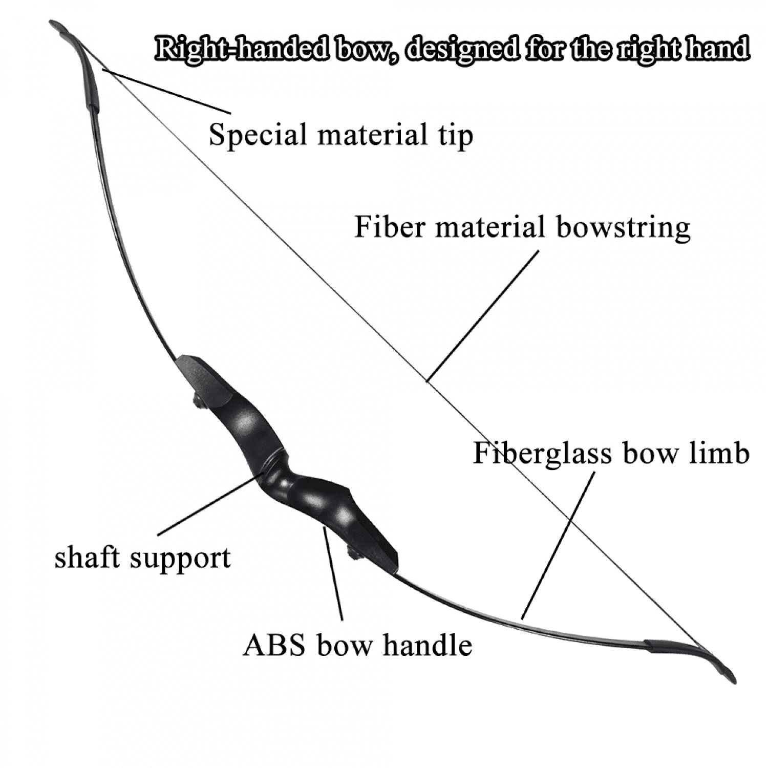 Clianle Reverse Archery Set, A Right-handed Archery Bow Suitable for Outdoor Shooting Practice, Hunting, and Archery Competitions for Adults, Beginners, and Teenagers