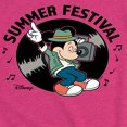 thumbnail image 3 of Disney - Mickey & Friends - Summer Music Festival - Toddler And Youth Girls Short Sleeve Graphic T-Shirt, 3 of 5