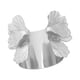 thumbnail image 3 of Pulsera de metal con diseño floral para mujer, abierta y amplia, estilo minimalista Argén, 3 of 9