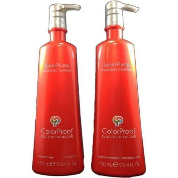 Colorproof ColorProof Superplump Volumizing Shampoo & Conditioner With Pump 25.4 Oz Walmart