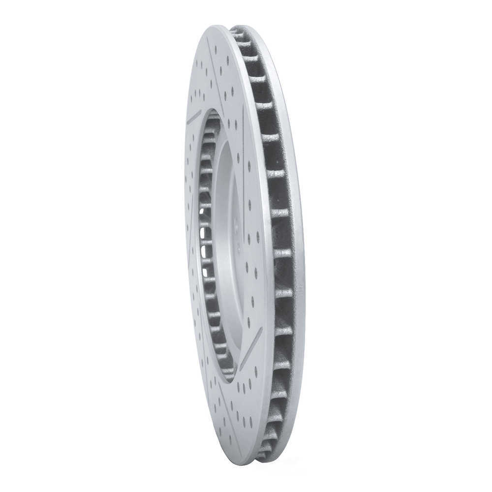 Dynamic Friction Company 830-58012L DFC Geoperformance Rotor - Drilled and Slotted