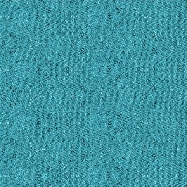 Ahgly Company Tapis d'Intérieur Lavable en Machine Carré Turquoise Bleu Vif, 6 Pieds Carré