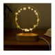 thumbnail image 1 of Luz nocturna Acrílico Cálidas Cálidas Mesas nocturnas con madera Base de la cama Artículos para el hogar Grabado Patrón de vacaciones Regalos Tipo 2 kenally HA011269-02B, 1 of 7