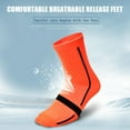 thumbnail image 3 of Btafrte Al Aire Libre Calcetines Transpirables Mujeres Hombres Ciclismo Calcetines para Correr (naranja), 3 of 7
