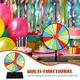 thumbnail image 6 of BESTSKY 2026 New Dry Erase Multi Color Spinning Wheel for Parties Portable Reusable Game Spinner Plastic 1 Piece Spin the Wheel, 6 of 7