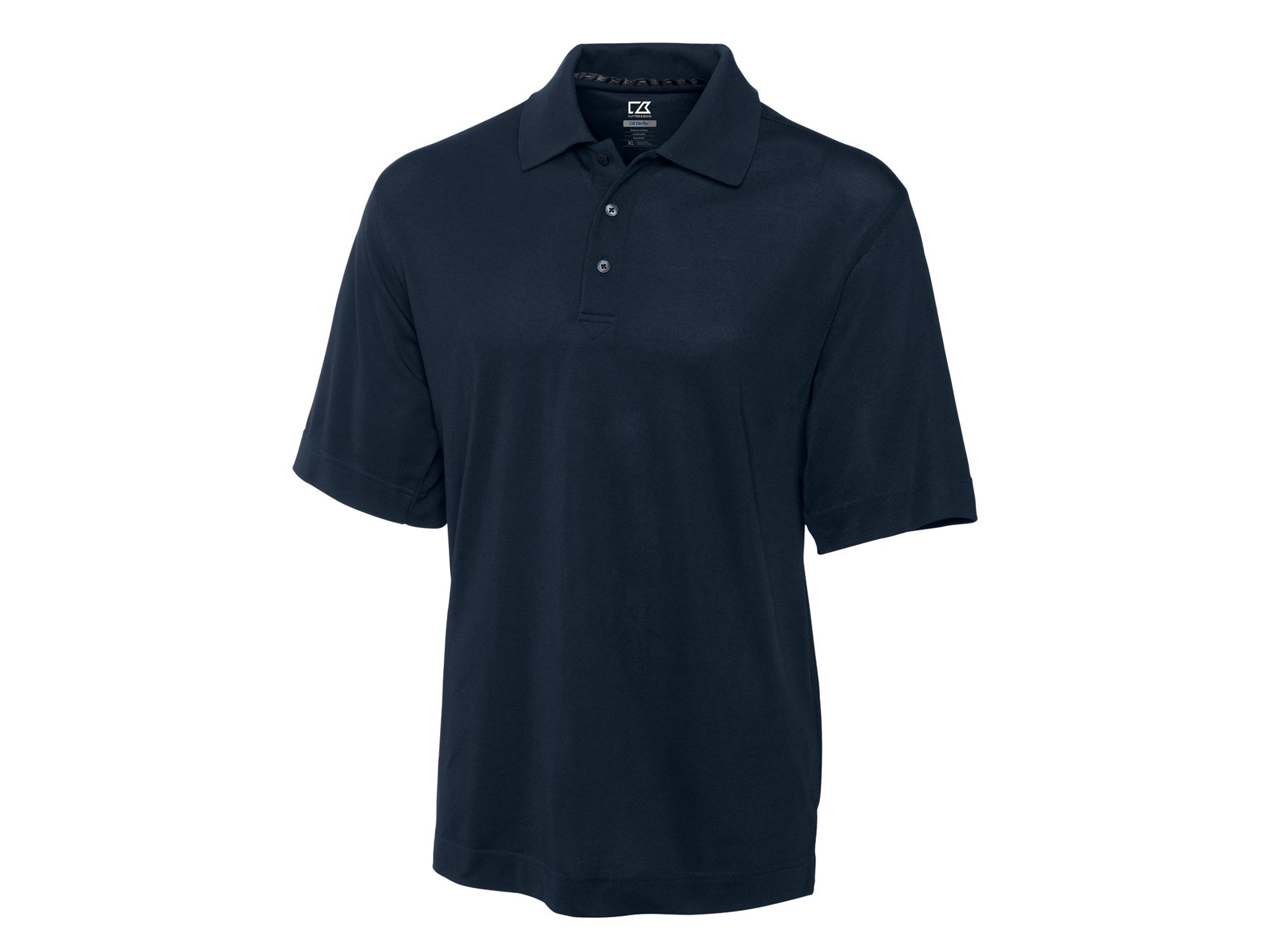 Cutter &amp; Buck Men's Big and Tall CB DryTec Championship Polo, Navy Blue - 4XB - image 1 of 2
