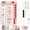 Pink, variant on Owlprince Magnetic Chore Chart with Timer, 21 Pcs Checklist Visual Schedule Board, ADHD Tools with 99-Min Countup/Down Visual Timer, Bedtime/Morning/Daily Routine Chart Dry Erase to Do List - Blue
