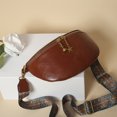 thumbnail image 3 of Riñonera Bolso Riñonera a la moda con estampado de correa ancha, de cintura para mujer, de mensajero para viajes, 3 of 8