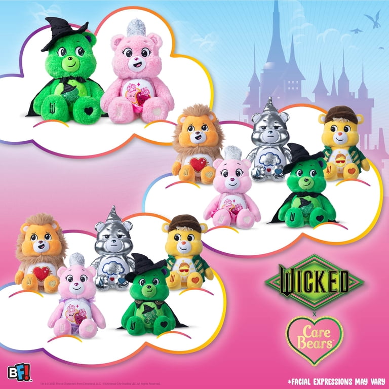 Care Bears x Wicked 2-Pack - Love-a-Lot Bear as Glinda & Good Luck