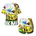 thumbnail image 5 of Lsque Pikmin Women's Short-Sleeved Pajama Set - 2 Piece Soft and Lightweight Sleepwear Set-Small, 5 of 9
