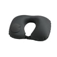 thumbnail image 1 of Self Inflating Pillow Automatic Inflatable Pillow Travel Pillow for Car Airplane Black Silky Fabric, 1 of 8