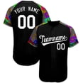 thumbnail image 4 of Camiseta de béisbol personalizada con impresión de su nombre/número, camisetas casuales de calle para hombres/mujeres/niños, ropa de softbol de hip hop, talla grande, 4 of 5