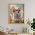 thumbnail image 6 of Diamond Art Kits for Adults - Cute Bunny Flower Crown Garden 5d Diamond Painting for Adults, Diamond Art for Adults Beginners, Frameless Diamond Painting Kits for Adults for Home Wall Decor, 6 of 7