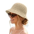 thumbnail image 2 of Women's Packable Floppy Wide Brim Bucket Hat Foldable Travel Vacation Sun Cap, 2 of 9
