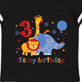 thumbnail image 4 of Inktastic Safari 3rd Birthday Boys or Girls Toddler T-Shirt, 4 of 5