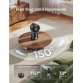thumbnail image 6 of DREO TurboCool Misting Fan 516S, 150°+30° Omni-directional Oscillating Smart Cooling Fans that Blow Cold Air, 26 ft/s, Ultrafine Mist, 20dB, 1.3L, 6 Speeds 2 Modes, Remote & APP Control, Indoor, Grey, 6 of 8