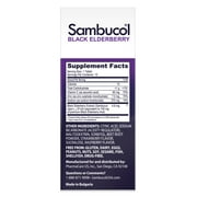 Sambucol Black Elderberry Immune Support Effervescent Tablets, Vitamin C and Zinc, 15 Count