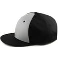 thumbnail image 6 of Sportflex XL/XXL Baseball Caps for Big Heads - Black/Gray, 6 of 7