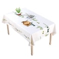 thumbnail image 1 of Mantel impermeable rectangular a prueba de aceite mantel resistente a las manchas para la decoración de la cocina, comedor, 137x137cm AweSitey HA8964-01B, 1 of 7