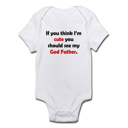

CafePress - Cute God Father Body Suit - Baby Light Bodysuit