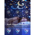 thumbnail image 5 of Night Lights For Kids Room, 8 Songs Sound Machine Baby Night Light Projector,360 Rotating Remote Timer Kids Night Light For Bedroom,12 Modes Star Neww, 5 of 5
