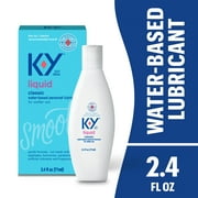 K-Y Water Based Personal Lubricant, Lube For Sexual Wellness, Vaginal Moisturizer, 2.5 fl oz