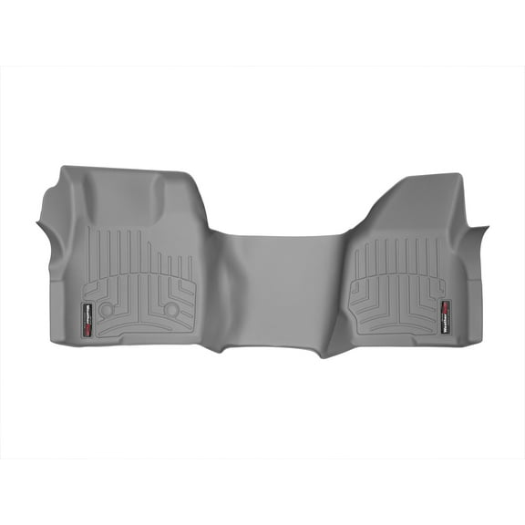 WeatherTech Custom Fit FloorLiners compatible with 2011-2011 Ford Super Duty - 1st Row - Over The Hump, Grey