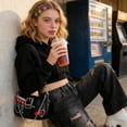 thumbnail image 3 of Sunyuer Y2K Star Purse Small Shoulder Bag for Women, Punk Style Y2K Handbag, Retro Crossbody Bag for Everyday Daily Use, 3 of 9