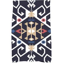 Simply Daisy 18" x 30" Jodhpur Medallion Geometric Print Kitchen Towel