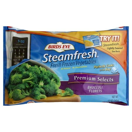 Pinnacle Foods Birds Eye Steamfresh Broccoli Florets, 12 oz