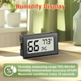 thumbnail image 2 of 6 Pack Mini Hygrometer Thermometer, Small Digital Indoor Humidity & Temperature Gauge, ℉ Monitor for Humidor, Reptile Tank, Mason Jars, Thermostat - Friendly Climate Tracking Tool, 2 of 4
