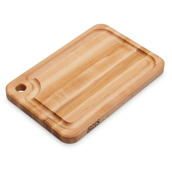 John Boos Prestige Reversible Wood Cutting Board, 18" x 12" x 1 1/4", Maple