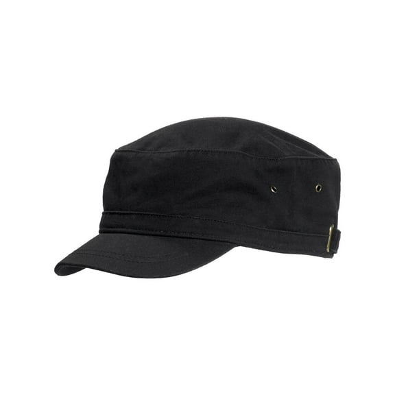 Big Accessories BA501 Cadet Cap-Black