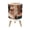 Color 1, variant on Small Trash Can with Lid Vintage Tropical Jungle Palm Trees Mountains River 1.8 Gallon Dog Proof Trash Can Round Garbage Can Waste Bin Wastebasket for Bathroom Bedroom Living Room