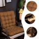 thumbnail image 5 of Xihbxyly Cojín de Asiento, Tejido Suave y Transpirable, Diseño Antideslizante, Cómodo Cojín Reclinable, Cojín Duradero para Silla de Oficina, Apto para Suelo de Tatami, Sala de Estar, Gris/Azul/Verde, 5 of 6