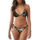 thumbnail image 1 of Fotbe Gold Pattern Skull Traje de Baño para Mujer de Dos Piezas – Bikini Sexy de Tirantes Tipo Halter con Diseño Triangular, 1 of 6
